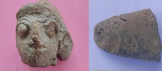 4,000 வருட பழமையான கற்கால வெட்டுக்கருவி கண்டெடுப்பு... சென்னானூர் அகழாய்வு பணியில் அதிசயம்!