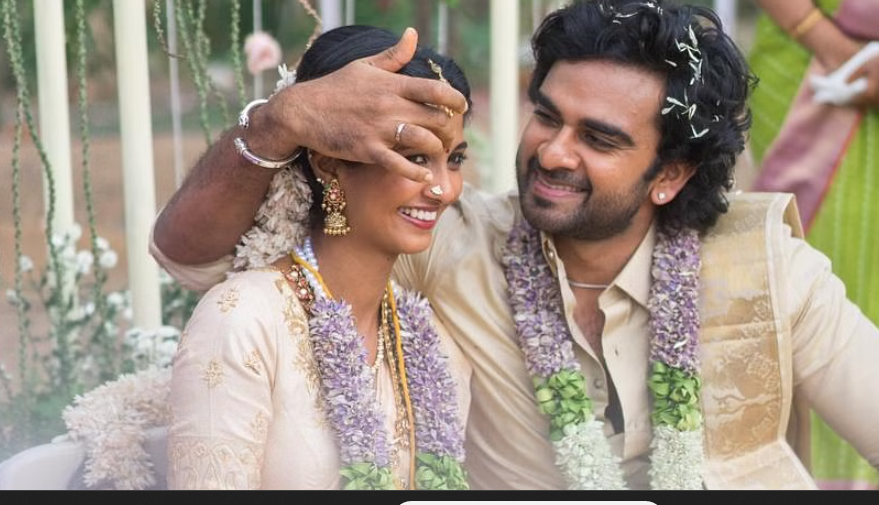 வயல்வெளியில் திருமண மேடை... இருட்டுக்கடை அல்வா முதல் திணைப் பொங்கல் வரை ..அசத்தும் கீர்த்தி, அசோக் ஜோடி!!