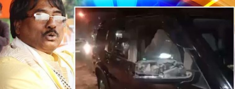 தேர்தல் அட்ராசிட்டி... பாஜக எம்பி கார் மீது தாக்குதல்... தொண்டர்கள் அதிர்ச்சி!