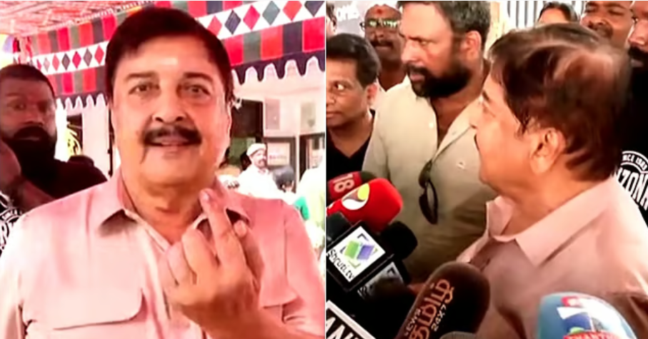 யார் வந்தாலும் டாஸ்மாக்கை ஒழிக்க வேண்டும்... ஓட்டுப்போட்டு முடித்தவுடன் சிவகுமார் வைத்த அதிரடி கோரிக்கை!