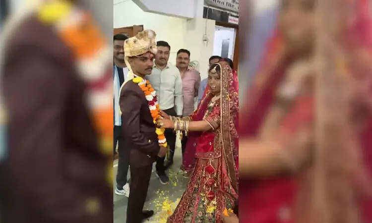 சோறு காலியானதால் தகராறு... காவல் நிலையத்தில் நடைபெற்ற திருமணம்!