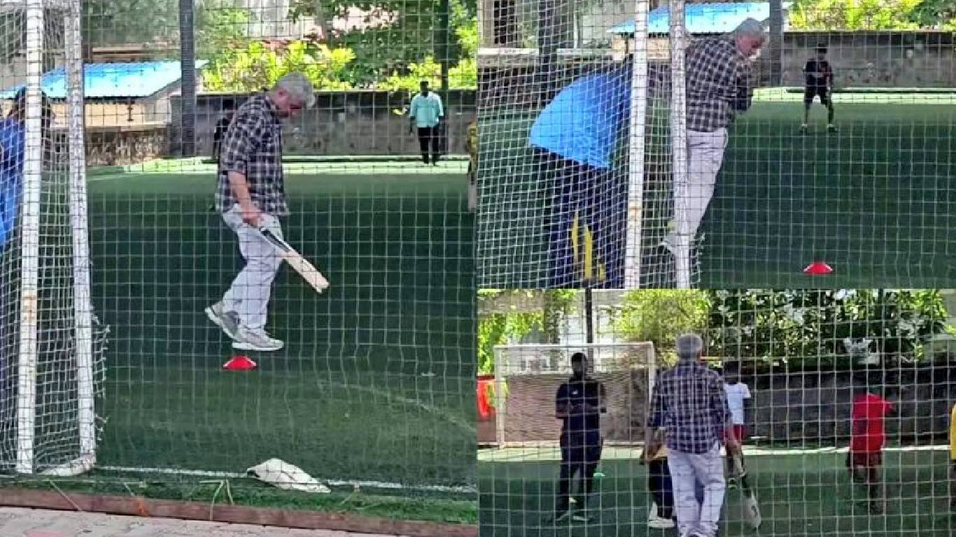 மகன் ஆத்விக்குடன் கிரிக்கெட் விளையாடும் அஜித்... வைரலாகும் புகைப்படங்கள்!