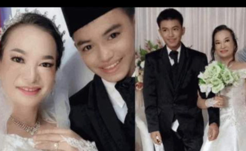 41 வயது மணமகள் 16 வயது மணமகன்!! வயதை மீறிய காவியக்காதல் !!