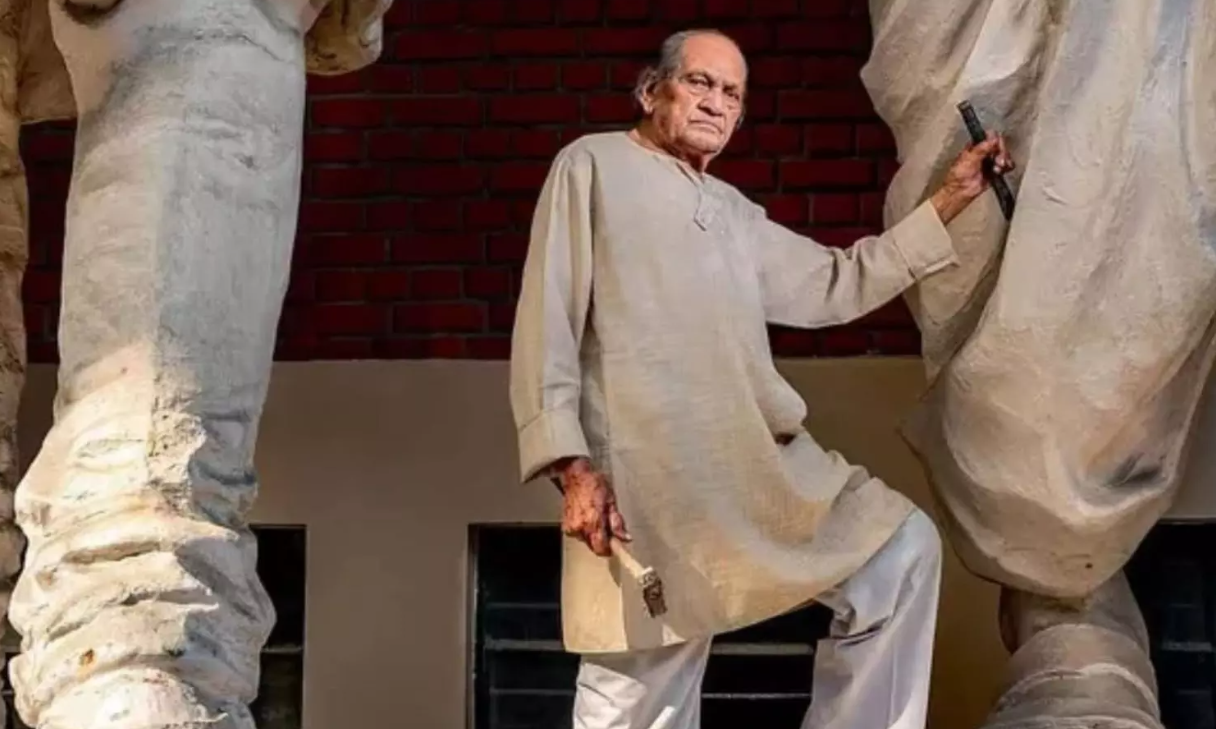 உலகின் உயரமான 'ஒற்றுமை சிலை' சர்தார் வல்லபாய் பட்டேலை வடித்த சிற்பி ராம் சுதர் காலமானார்!