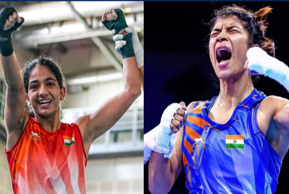 அடி தூள்!! உலக மகளிர் குத்துச்சண்டை இறுதிச்சுற்றில் 4 இந்திய வீராங்கனைகள்!!