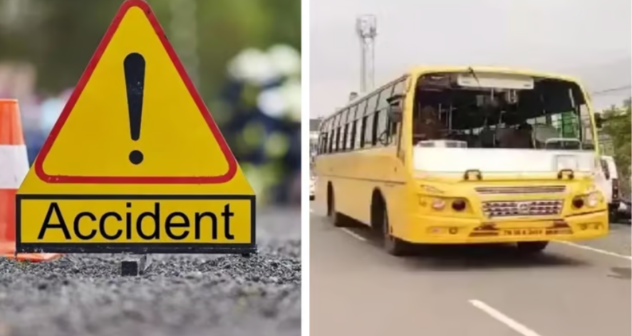 கல்லூரி பேருந்து தனியார் பேருந்துடன் மோதல்... 10க்கும் மேற்பட்ட மாணவிகள் படுகாயம்...!!