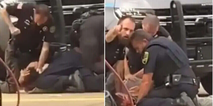 அதிர்ச்சி வீடியோ!! விசாரணை கைதியிடம் கொடூரத் தாக்குதல் நடத்தும் போலீசார்!!