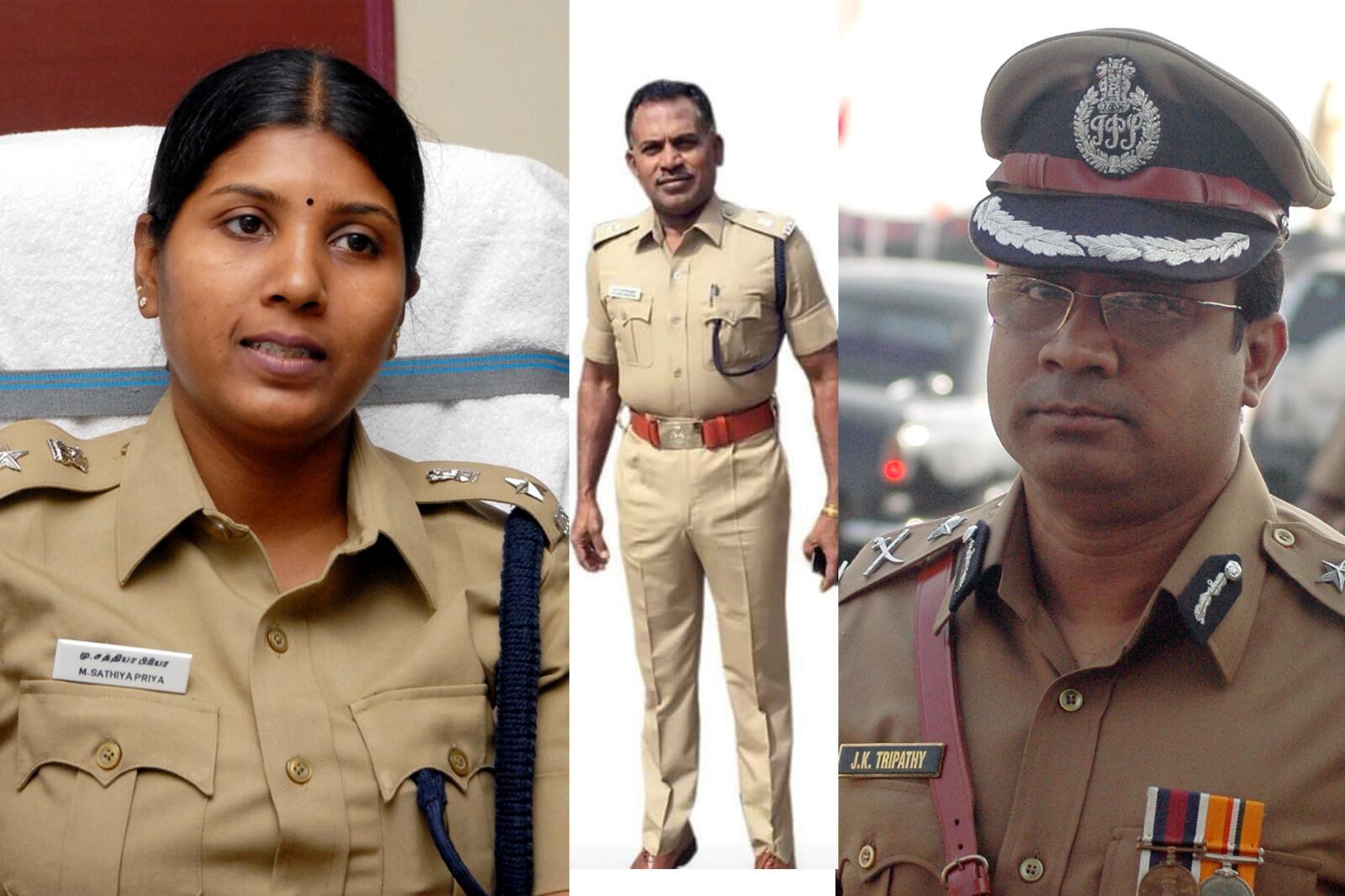 திகிலில் திருச்சி ... நீண்ட காலத்திற்கு பிறகு GUNஐ கையில் எடுத்த காவல்துறை!