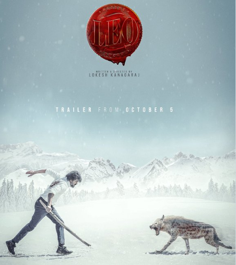 பட்டய கிளப்பும் ரசிகர்கள்... இன்னும் 3 நாளில் .... லியோ ட்ரெய்லர் !!