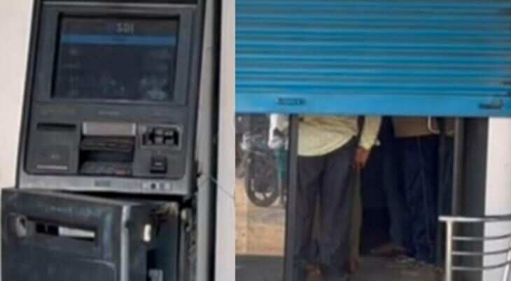 தேர்தள் களேபரம்... தமிழகம் முழுவதும் விடிய விடிய வாகன சோதனை... ஏடிஎம் மெஷினை உடைத்து ரூ.10 லட்சம் கொள்ளையடித்த மர்ம நபர்கள்!