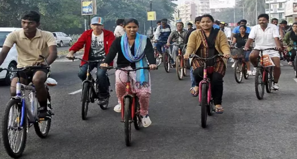 உடல் ஆரோக்கியத்தை மீட்டெடுக்க தினமும் சில மணி நேரங்கள் சைக்கிள் ஓட்டுவோம்!!