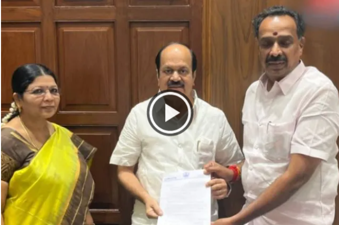 அதிமுகவிலிருந்து விலகல்... எம்.ஆர்.விஜயபாஸ்கர் ராஜினாமா ஏற்பு !
