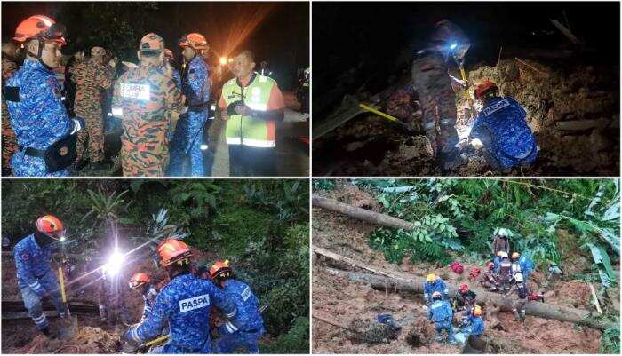 கோலாலம்பூரில் அதிகாலையில் நிகழ்ந்த கோர சம்பவம்.! நிலச்சரிவில் சிக்கி 16 பேர் பலி!!