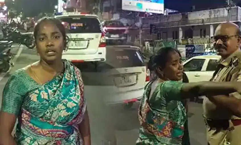 என் புருஷனை யாருடா பிடிச்சிட்டு போனது? காவல் நிலையத்தில் இளம்பெண் ரகளை!