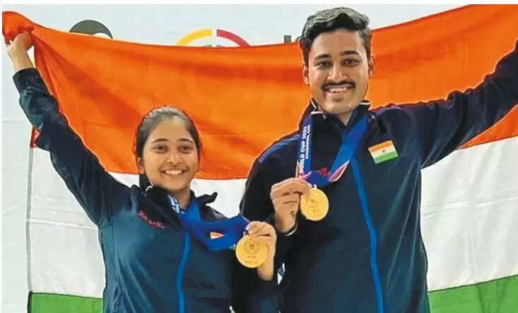 அடி தூள்!! 3 வது தங்கப்பதக்கம்!! துப்பாக்கி சுடுதலில் இந்தியா சாதனை!!!