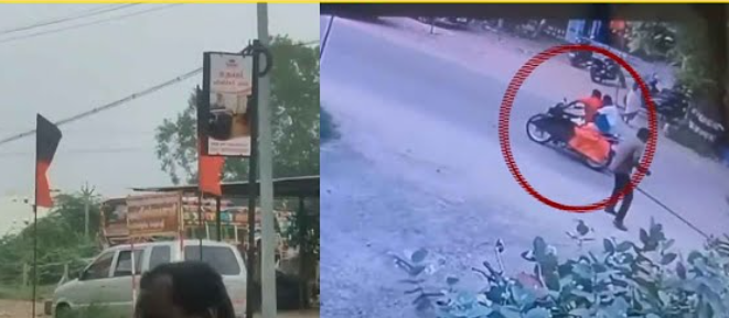 திமுக கொடிக்கம்பம் சாய்ந்து வாய்கிழிந்து, பற்கள் உடைப்பு.. கதறும் தொண்டர்...!!