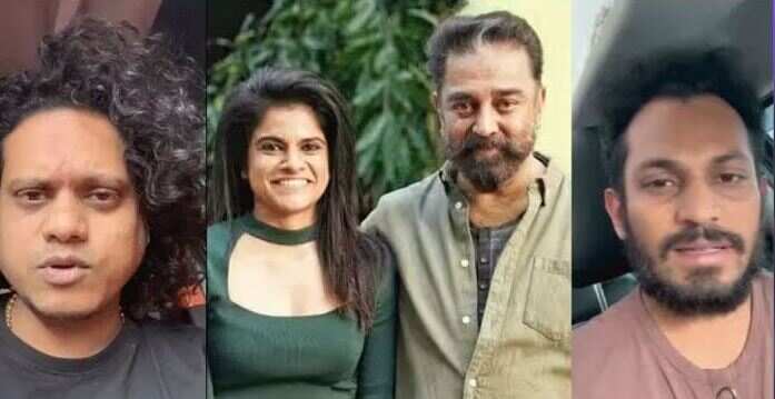 பூதாகரமான கமல் - மாயா விவகாரம்.. பகிரங்க மன்னிப்பு கேட்ட புகழ், குரேஷி..!!