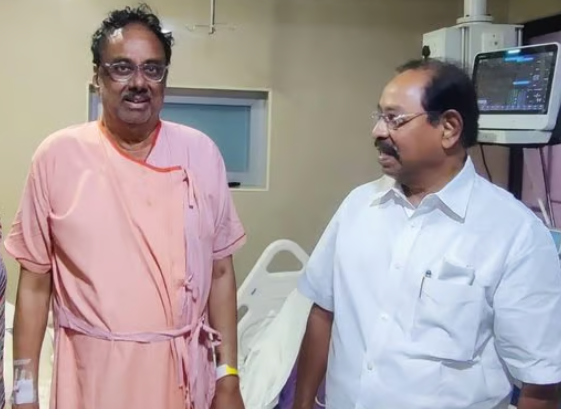 ஈ.வி.கே.எஸ்.இளங்கோவன் தனியார் மருத்துவமனையில் அனுமதி!