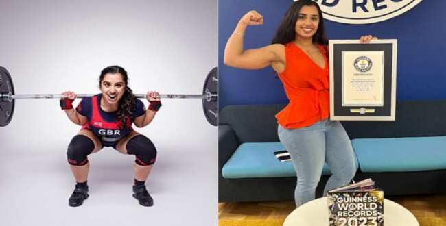 ஒரு நிமிடத்தில் 42 முறை ஸ்குவாட்ஸ் செய்து இந்திய வம்சாவளி பெண் சாதனை!!