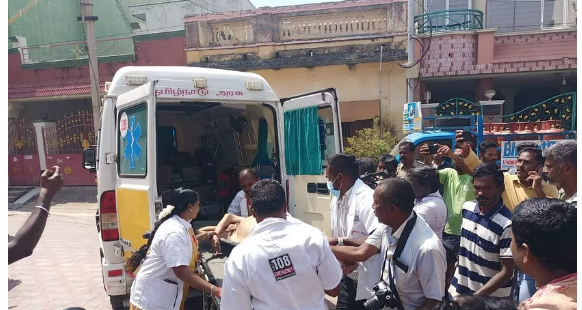 அதிர்ச்சி... சிலிண்டர் வெடித்து 2 பேர் பலி... எரிவாயு ஊழியர் படுகாயம்!!