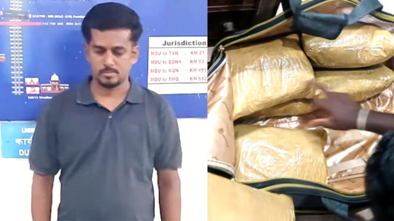 மீண்டும் ஓர் அதிர்ச்சி சம்பவம்.. ரயிலில் ரூ.90 கோடி மதிப்புள்ள போதைப் பொருட்கள் கடத்தல்!