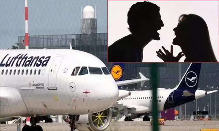 நடுவானில்... கணவன்-மனைவிக்கிடையே கடும் சண்டை... அவசரமாக தரையிறங்கிய விமானம்!