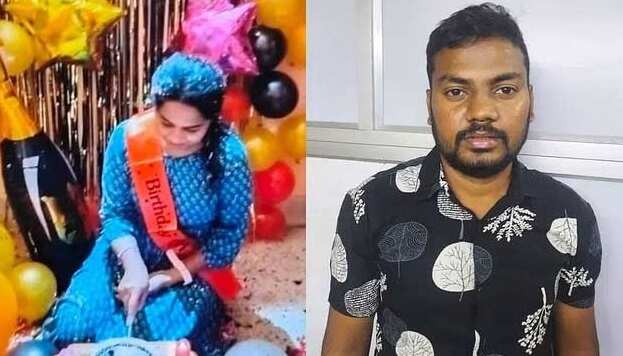 கொடூரம்.. பிறந்த நாள் கேக் ஊட்டி விட்டு காதலியைக் கழுத்தறுத்து கொலைச் செய்த காதலன் !