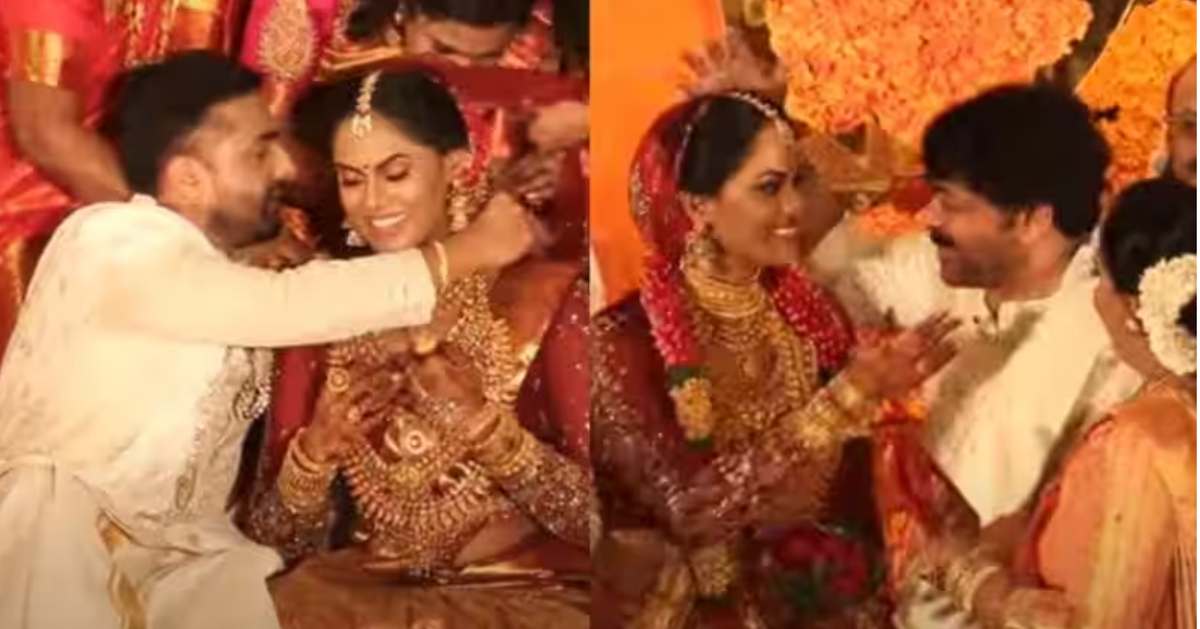 திருமண சீர்வரிசையாக 500 சவரன் நகை, நட்சத்திர ஹோட்டல்... பிரபல நடிகை அசத்தல்.. !!