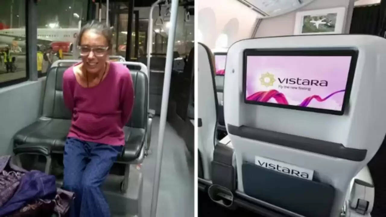 போதையில் அரை நிர்வாணமாக பெண் ரகளை! நடுவானில் விமானத்தில் பரபரப்பு!