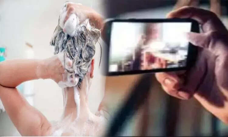 சிசிடிவி குளியல் அறை குளியலறை பாத்ரூம் செல்போன் மிரட்டல் பாலியல் செக்ஸ்