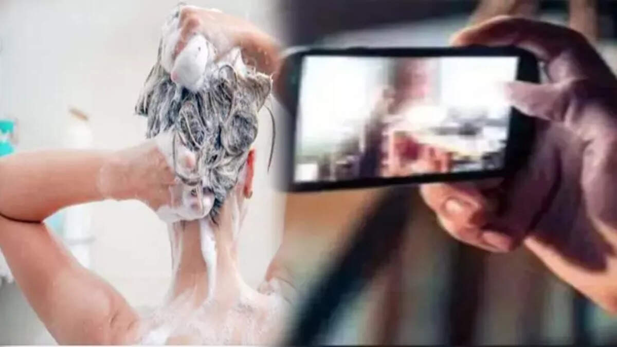 சிசிடிவி குளியல் அறை குளியலறை பாத்ரூம் செல்போன் மிரட்டல் பாலியல் செக்ஸ்