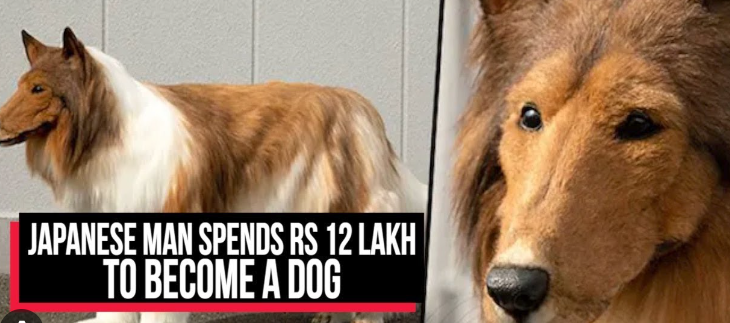 வைரல் வீடியோ!! ரூ12 லட்சம் செலவில் நாயாக மாறிய இளைஞர்!!