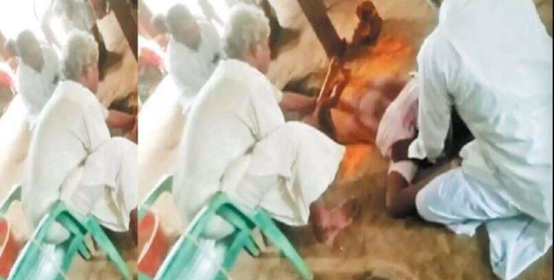 பகீர்.. வலியோடு வரும் பக்தர்களுக்கு கோடாரி மந்திரம்.. இளைஞரை வெட்டிய பூசாரி கைது!