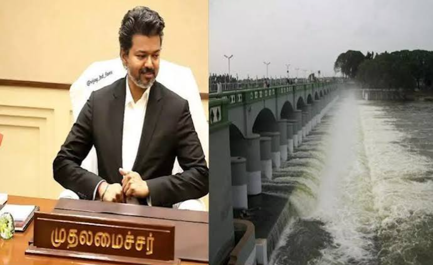 மேகதாது அணை விவகாரத்தில் 13 பேர் கொண்ட குழுவுடன் கர்நாடகா செல்கிறார் முதலமைச்சர் விஜய்!