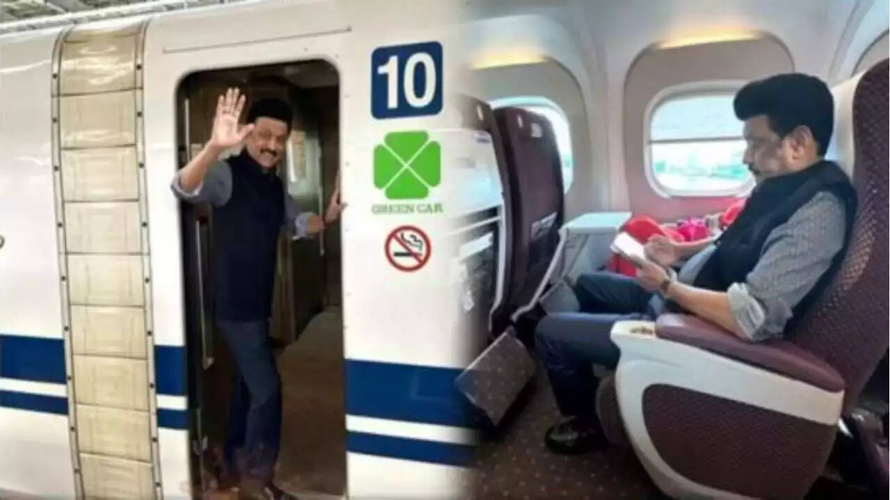 இந்தியாவில் புல்லட் ரயில்.. ஜப்பானில் இருந்து முதல்வர் ட்வீட்!