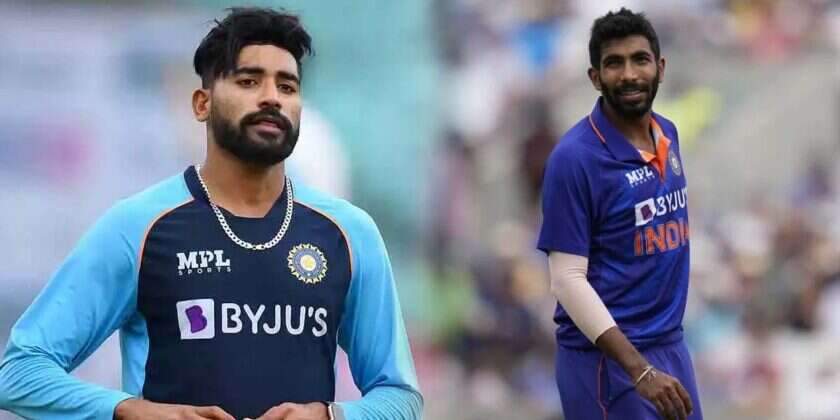 பும்ராவுக்கு பதில் முகமது சிராஜ் !! ரசிகர்கள் ஏமாற்றம்!!