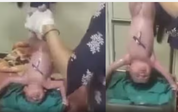 க்யூட் வீடியோ... பிறந்த குழந்தை 2 கைகளால் இரும்பு தட்டை தூக்கும் ஆச்சர்யம்!! 5 G லான்ச் பாய்!!