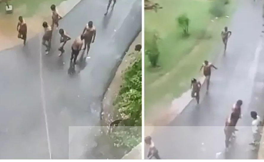 பகீர் வீடியோ!! அரை நிர்வாண கோலத்தில் ராகிங்!! மருத்துவக்கல்லூரியில் அட்ராசிட்டி !!