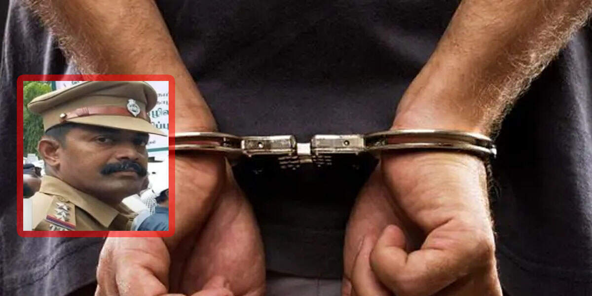 7 மாதங்களாக தலைமறைவாக இருந்த முன்னாள் காவல் ஆய்வாளர் கைது!!சிபிசிஐடி அதிரடி!!