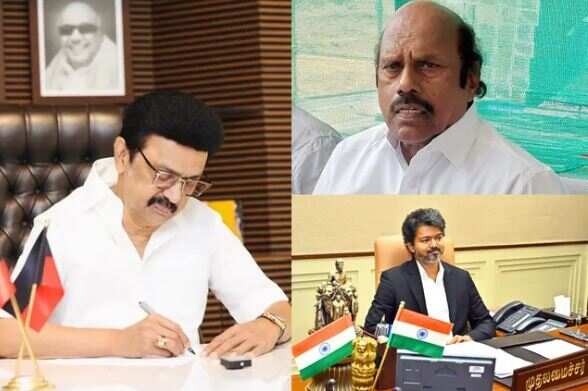 தவெக ரீல்ஸ் ஆட்சி நடத்துகிறது... திமுக கொறடா எ.வ.வேலு ஆவேசம்!