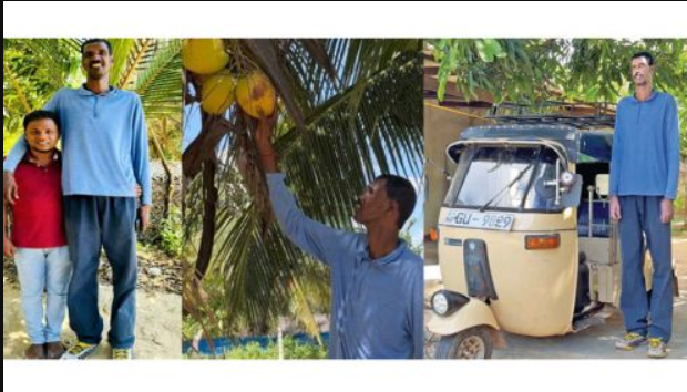 ”7 அடி 2 அங்குலம்” நாட்டிலேயே உயரமான மனிதர்!