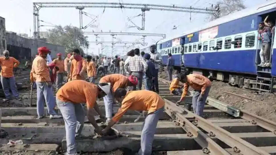 ரயில் தண்டவாளம் ரயில்வே பராமரிப்பு