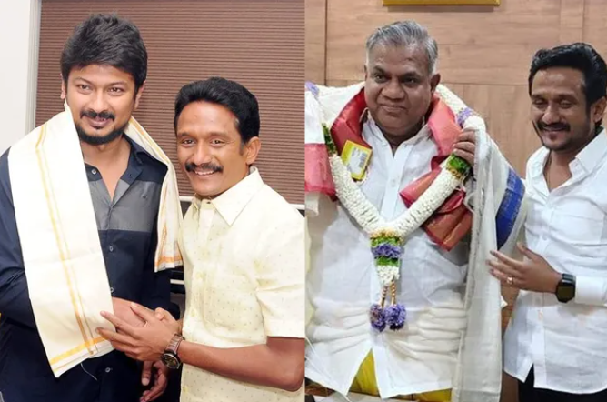 திமுகவிற்கு அதிர்ச்சி... திருவள்ளூர் மாவட்ட முக்கிய நிர்வாகி தவெக-வில் இணைப்பு!