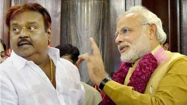 அரசியலிலும் அவர் கேப்டன்... நடிகர் விஜயகாந்துக்கு பிரதமர் மோடி புகழாரம்!