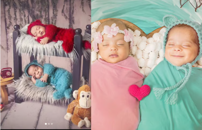 பிரபல சின்னத்திரை நடிகைக்கு இரட்டைக் குழந்தைகள்... வைரலாகும் குழந்தைகளின் புகைப்படம்!