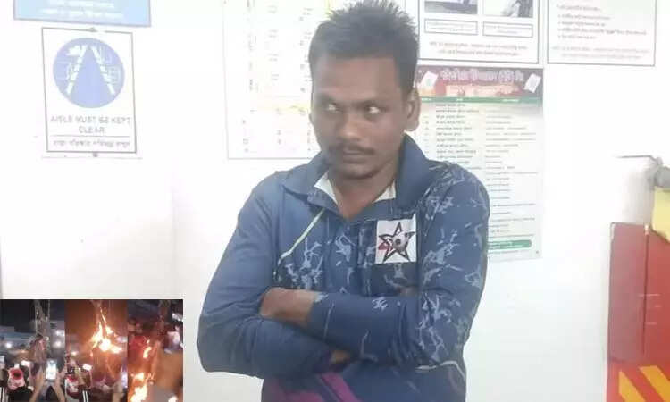 வங்கதேசத்தில் இந்து இளைஞரை கும்பல் கொன்று தீ வைத்த கொடூரம்!