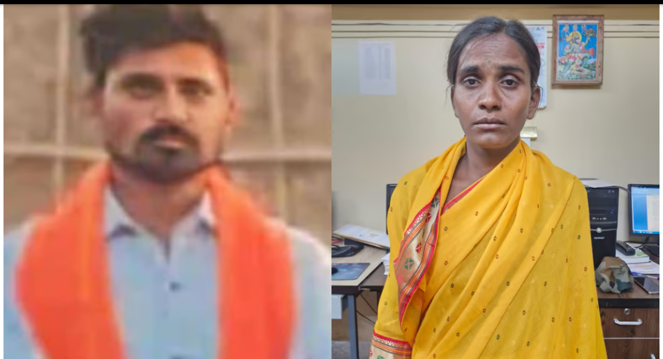 பயங்கரம்... கணவனை தலையில் கல்லால் அடித்து கொலை செய்து உடலை 2 துண்டாக வெட்டி புதைத்த மனைவி!