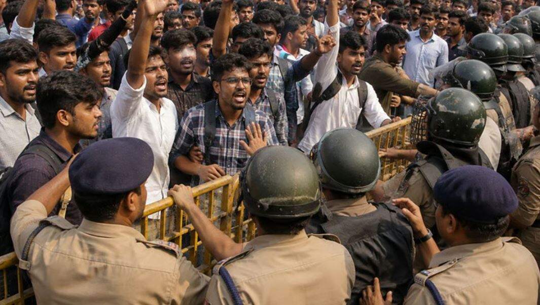 ஜார்க்கண்ட் தேர்வு முறைகேடு போராட்ட வழக்கில் 900 மாணவர்கள் மீது எஃப்.ஐ.ஆர் பதிவு!