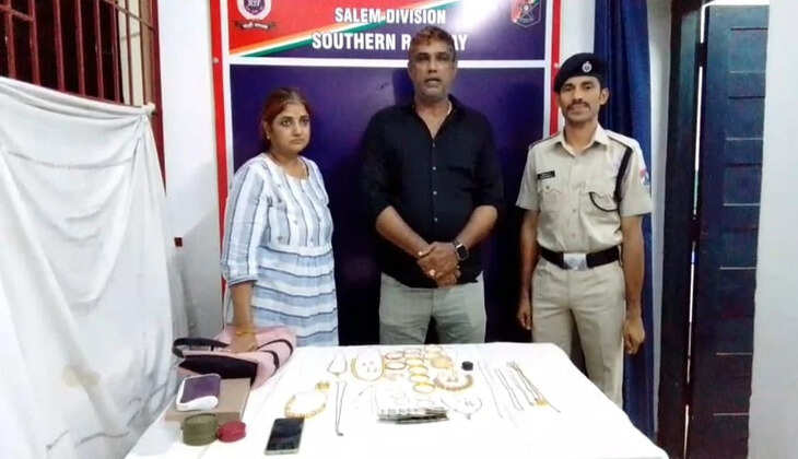 ரயிலின் நகைகள் மீட்பு