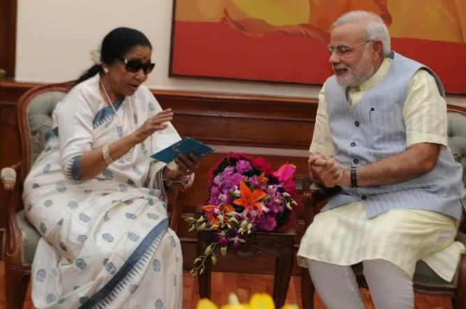 “அவரது குரல் என்றும் இதயங்களில் எதிரொலிக்கும்!” - ஆஷா போஸ்லே மறைவுக்குப் பிரதமர் மோடி இரங்கல்!